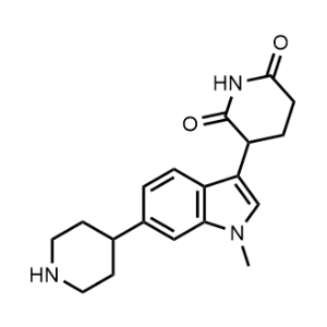 3-(1-Methyl-6-(piperidin-4-yl)-1H-indol-3-yl)piperidine-2,6-dione|CS-1357235