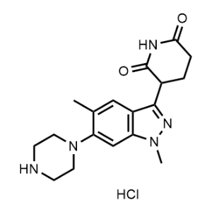 3-(1,5-Dimethyl-6-(piperazin-1-yl)-1H-indazol-3-yl)piperidine-2,6-dione hydrochloride|CS-1357255