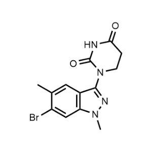1-(6-Bromo-1,5-dimethyl-1H-indazol-3-yl)dihydropyrimidine-2,4(1H,3H)-dione|CS-1357265
