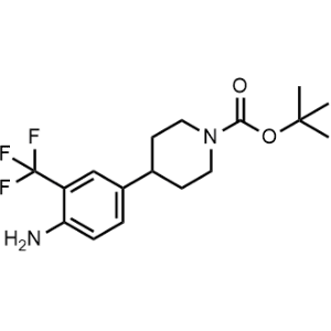tert-Butyl 4-(4-amino-3-(trifluoromethyl)phenyl)piperidine-1-carboxylate|CS-1357274