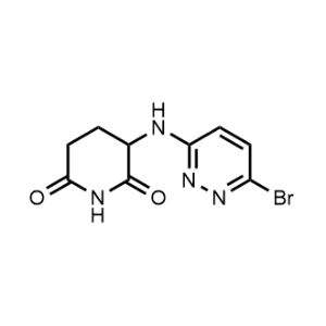 3-((6-Bromopyridazin-3-yl)amino)piperidine-2,6-dione|CS-1357285