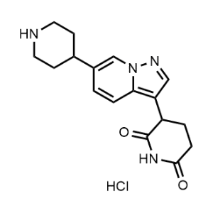 3-(6-(Piperidin-4-yl)pyrazolo[1,5-a]pyridin-3-yl)piperidine-2,6-dione hydrochloride|CS-1357289