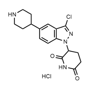 3-(3-Chloro-5-(piperidin-4-yl)-1H-indazol-1-yl)piperidine-2,6-dione hydrochloride|CS-1357300