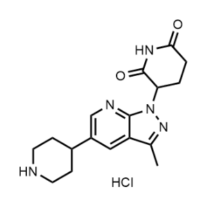 3-(3-Methyl-5-(piperidin-4-yl)-1H-pyrazolo[3,4-b]pyridin-1-yl)piperidine-2,6-dione hydrochloride|CS-1357304