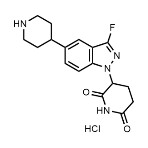 3-(3-Fluoro-5-(piperidin-4-yl)-1H-indazol-1-yl)piperidine-2,6-dione hydrochloride|CS-1357306