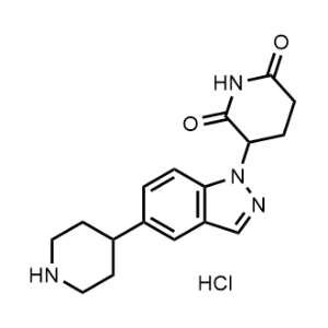 3-(5-(Piperidin-4-yl)-1H-indazol-1-yl)piperidine-2,6-dione hydrochloride|CS-1357308