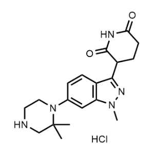 3-(6-(2,2-Dimethylpiperazin-1-yl)-1-methyl-1H-indazol-3-yl)piperidine-2,6-dione hydrochloride|CS-1357321