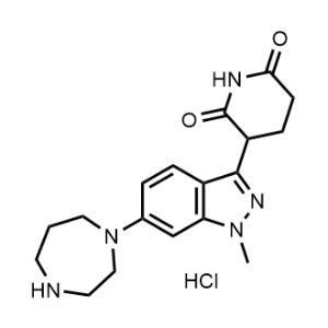 3-(6-(1,4-Diazepan-1-yl)-1-methyl-1H-indazol-3-yl)piperidine-2,6-dione hydrochloride|CS-1357322