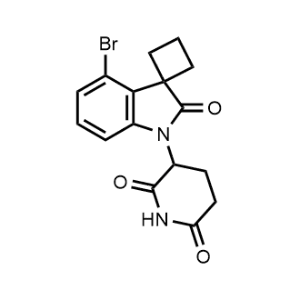 3-(4'-Bromo-2'-oxospiro[cyclobutane-1,3'-indolin]-1'-yl)piperidine-2,6-dione|CS-1357340