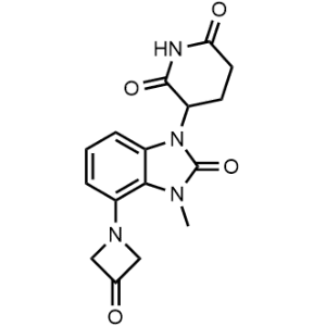 3-(3-Methyl-2-oxo-4-(3-oxoazetidin-1-yl)-2,3-dihydro-1H-benzo[d]imidazol-1-yl)piperidine-2,6-dione|CS-1357348