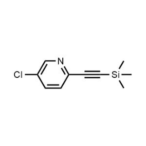 5-Chloro-2-((trimethylsilyl)ethynyl)pyridine|CS-1357352