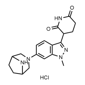 3-(6-(3,8-Diazabicyclo[3.2.1]octan-3-yl)-1-methyl-1H-indazol-3-yl)piperidine-2,6-dione hydrochloride|CS-1357373