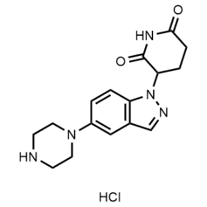 3-(5-(Piperazin-1-yl)-1H-indazol-1-yl)piperidine-2,6-dione hydrochloride|CS-1357376