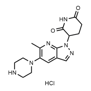 3-(6-Methyl-5-(piperazin-1-yl)-1H-pyrazolo[3,4-b]pyridin-1-yl)piperidine-2,6-dione hydrochloride|CS-1357378