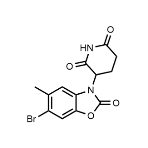 3-(6-Bromo-5-methyl-2-oxobenzo[d]oxazol-3(2H)-yl)piperidine-2,6-dione|CS-1357379