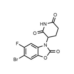 3-(6-Bromo-5-fluoro-2-oxobenzo[d]oxazol-3(2H)-yl)piperidine-2,6-dione|CS-1357380