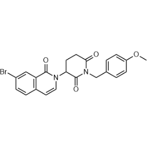 3-(7-Bromo-1-oxoisoquinolin-2(1H)-yl)-1-(4-methoxybenzyl)piperidine-2,6-dione|CS-1357387