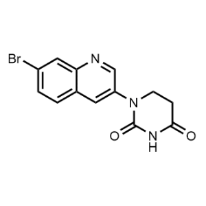1-(7-Bromoquinolin-3-yl)dihydropyrimidine-2,4(1H,3H)-dione|CS-1357388