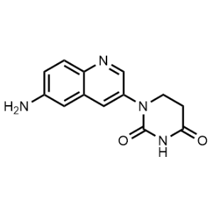 1-(6-Aminoquinolin-3-yl)dihydropyrimidine-2,4(1H,3H)-dione|CS-1357391