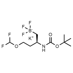 Potassium (R)-(2-((tert-butoxycarbonyl)amino)-4-(difluoromethoxy)butyl)trifluoroborate|CS-1357478
