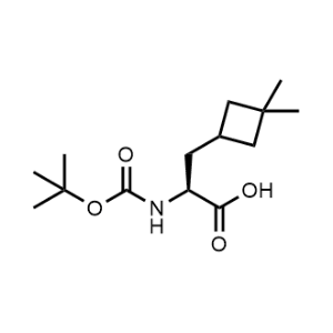 (S)-2-((tert-Butoxycarbonyl)amino)-3-(3,3-dimethylcyclobutyl)propanoic acid|CS-1357484
