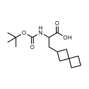 2-((tert-Butoxycarbonyl)amino)-3-(spiro[3.3]heptan-2-yl)propanoic acid|CS-1357489