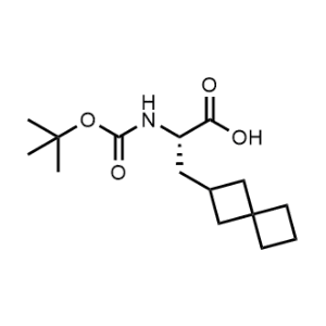 (S)-2-((tert-Butoxycarbonyl)amino)-3-(spiro[3.3]heptan-2-yl)propanoic acid|CS-1357492