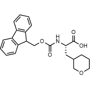 (2S)-2-((((9H-Fluoren-9-yl)methoxy)carbonyl)amino)-3-(tetrahydro-2H-pyran-3-yl)propanoic acid|CS-1357504