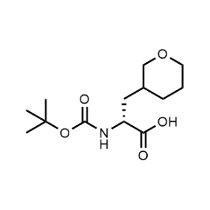 (2R)-2-((tert-Butoxycarbonyl)amino)-3-(tetrahydro-2H-pyran-3-yl)propanoic acid|CS-1357511