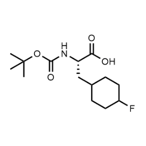 (S)-2-((tert-Butoxycarbonyl)amino)-3-(4-fluorocyclohexyl)propanoic acid|CS-1357517