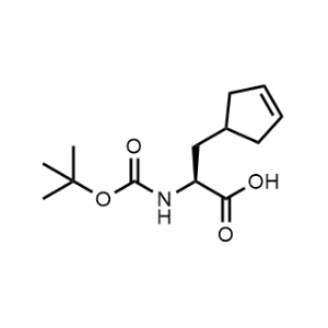 (S)-2-((tert-Butoxycarbonyl)amino)-3-(cyclopent-3-en-1-yl)propanoic acid|CS-1357518