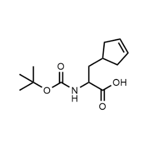 2-((tert-Butoxycarbonyl)amino)-3-(cyclopent-3-en-1-yl)propanoic acid|CS-1357519