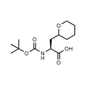 (2S)-2-((tert-Butoxycarbonyl)amino)-3-(tetrahydro-2H-pyran-2-yl)propanoic acid|CS-1357523