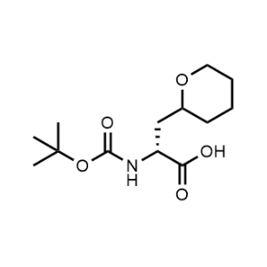 (2R)-2-((tert-Butoxycarbonyl)amino)-3-(tetrahydro-2H-pyran-2-yl)propanoic acid|CS-1357524