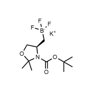 Potassium (R)-((3-(tert-butoxycarbonyl)-2,2-dimethyloxazolidin-4-yl)methyl)trifluoroborate|CS-1357533