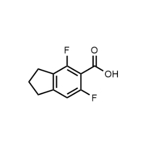 4,6-Difluoro-2,3-dihydro-1H-indene-5-carboxylic acid|CS-1357574