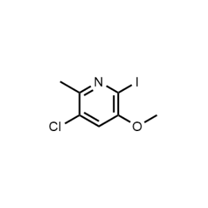 3-Chloro-6-iodo-5-methoxy-2-methylpyridine|CS-1357579
