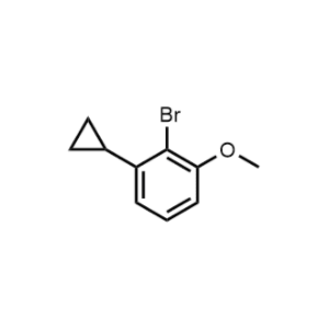 2-Bromo-1-cyclopropyl-3-methoxybenzene|CS-1357581