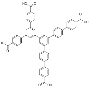 5''-(4'-Carboxy-[1,1'-biphenyl]-4-yl)-5'-(4-carboxyphenyl)-[1,1':3',1'':3'',1''':4''',1''''-quinquephenyl]-4,4''''-dicarboxylic acid|CS-1357605