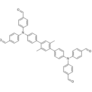 4,4',4'',4'''-((2',5'-Dimethyl-[1,1':4',1''-terphenyl]-4,4''-diyl)bis(azanetriyl))tetrabenzaldehyde|CS-1357629