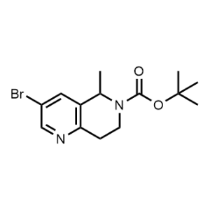 tert-Butyl 3-bromo-5-methyl-7,8-dihydro-1,6-naphthyridine-6(5H)-carboxylate|CS-1357658