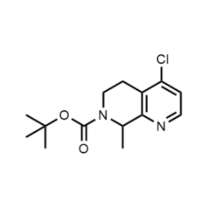 tert-Butyl 4-chloro-8-methyl-5,8-dihydro-1,7-naphthyridine-7(6H)-carboxylate|CS-1357659