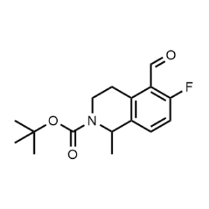 tert-Butyl 6-fluoro-5-formyl-1-methyl-3,4-dihydroisoquinoline-2(1H)-carboxylate|CS-1357664
