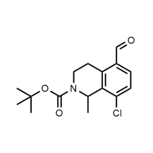 tert-Butyl 8-chloro-5-formyl-1-methyl-3,4-dihydroisoquinoline-2(1H)-carboxylate|CS-1357666