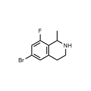 6-Bromo-8-fluoro-1-methyl-1,2,3,4-tetrahydroisoquinoline|CS-1357670