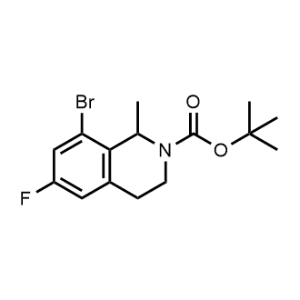 tert-Butyl 8-bromo-6-fluoro-1-methyl-3,4-dihydroisoquinoline-2(1H)-carboxylate|CS-1357671