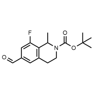 tert-Butyl 8-fluoro-6-formyl-1-methyl-3,4-dihydroisoquinoline-2(1H)-carboxylate|CS-1357672