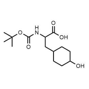 2-((tert-Butoxycarbonyl)amino)-3-(4-hydroxycyclohexyl)propanoic acid|CS-1357829