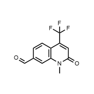 1-Methyl-2-oxo-4-(trifluoromethyl)-1,2-dihydroquinoline-7-carbaldehyde|CS-1357830