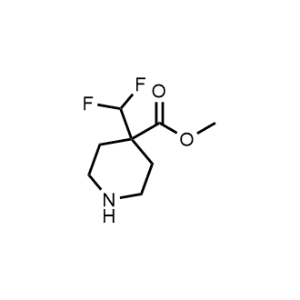 Methyl 4-(difluoromethyl)piperidine-4-carboxylate|CS-1357913